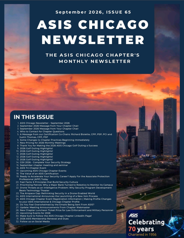 September 2026 Newsletter